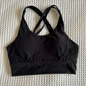 BuffBunny Rosa Sports Bra - Black